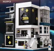 3625PCS City MOC Art Gallery Museum Building Blocks Educational Toy Model Bricks Figure Fully Compatible With Lego